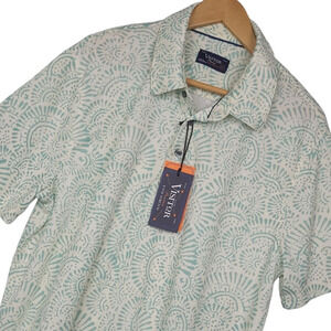 Visitor Mens Hawaiian Polo Shirt XL 4-Way Stretch Golf Casual Gift NWT MSRP $79